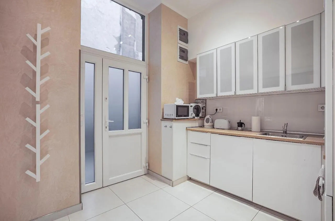 Apartmán Luxury Art Deco Flat / Big Balcony Budapešť 0*,